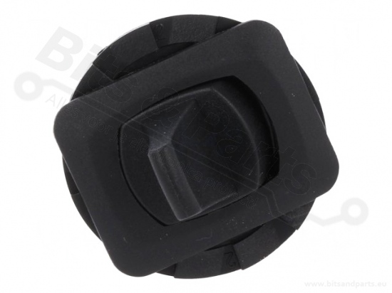 Toggle switch flat black double pole on/off DPDT 